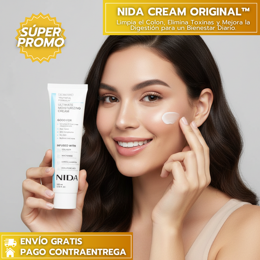 Nida ORIGINAL: Crema hidratante que aporta elasticidad y un brillo juvenil a la piel