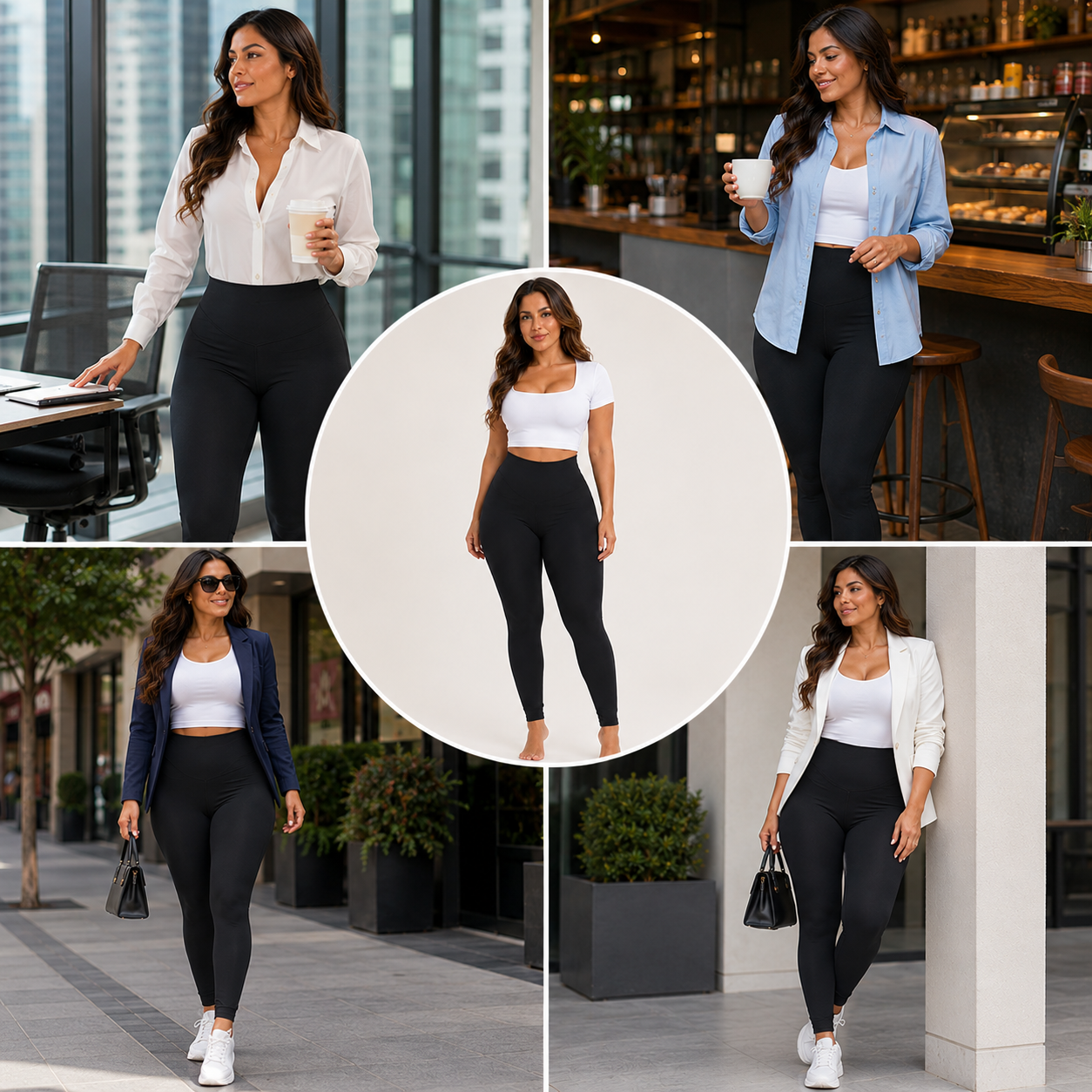 Leggins Faja con efecto Push Up