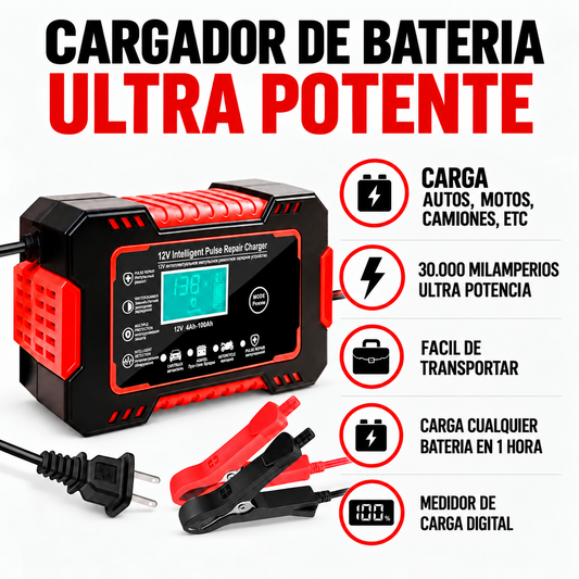 Cargador de Batería Ultra Potente