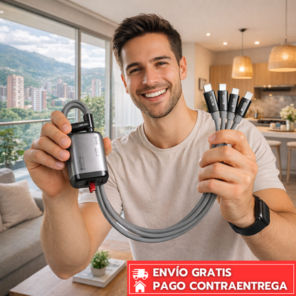 Fasting™ Cable de Carga Rápida 4 en 1
