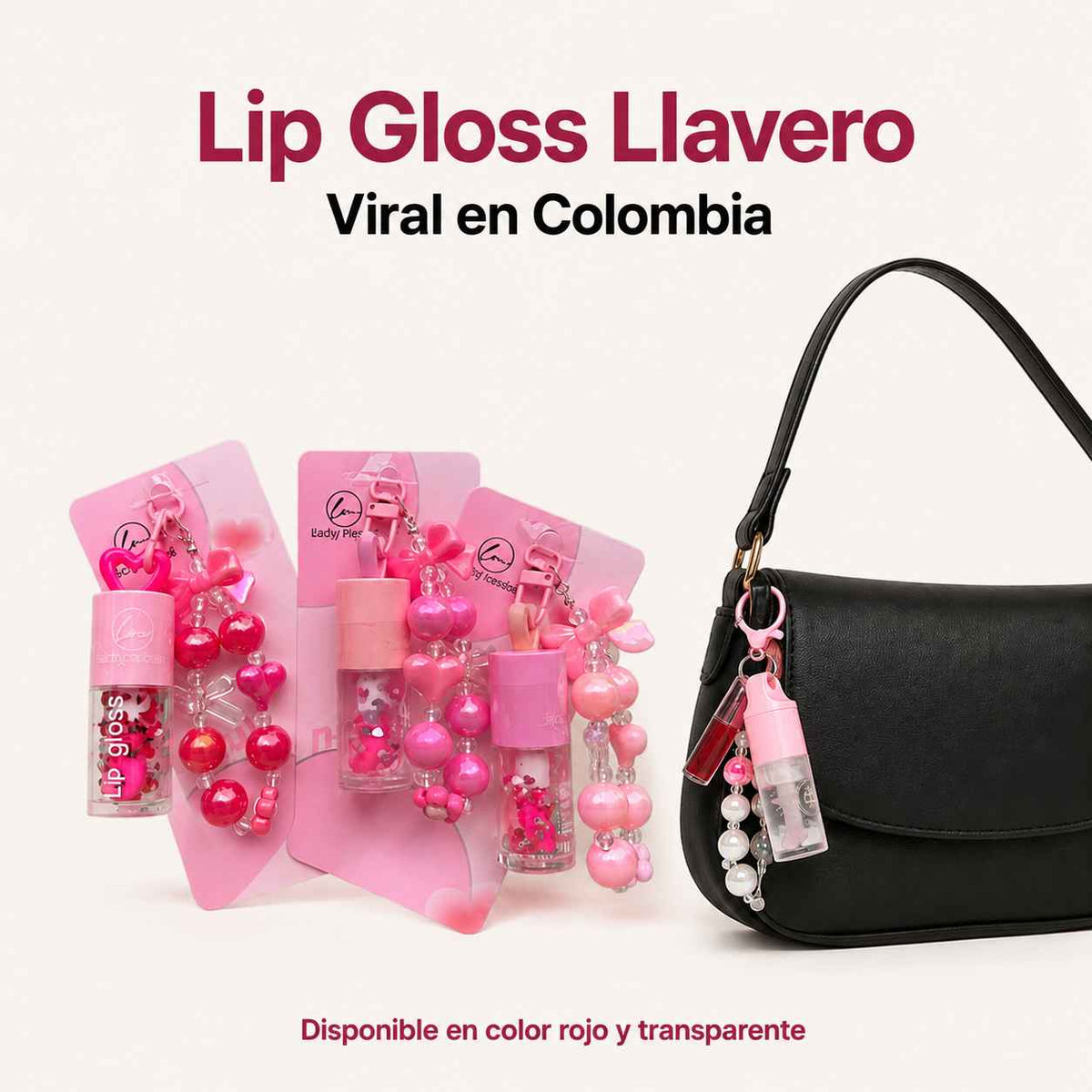 Llavero Lip Gloss™ Viral - El Original