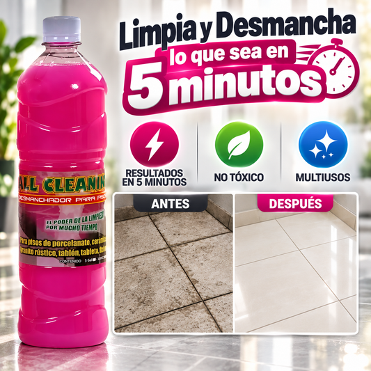All Cleaning: Limpia todo en segundos