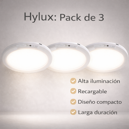 Oferta Especial 3x1: Lámpara LED Recargable con sensor