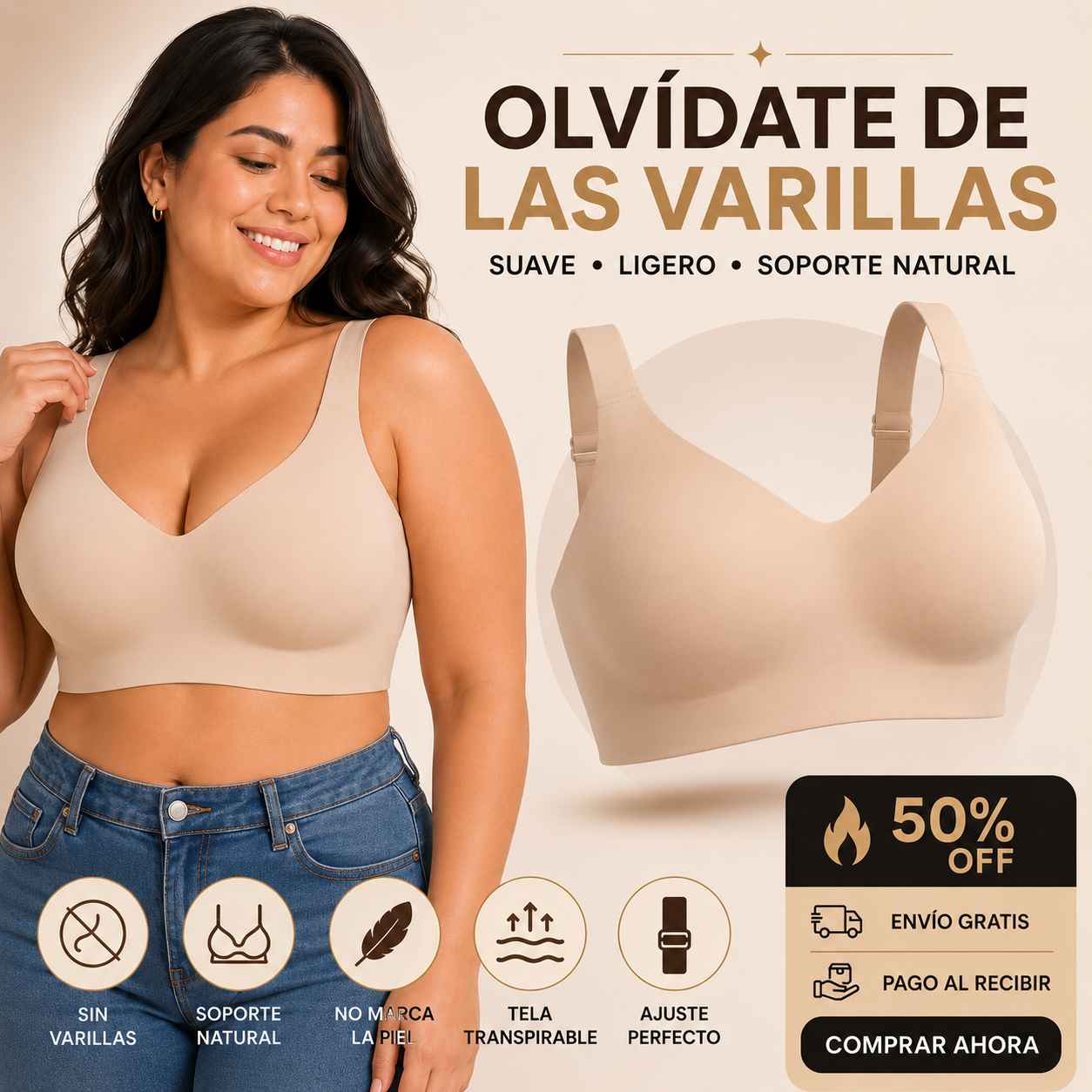 Paga 1 y Lleva 2 - Comfort Bra™