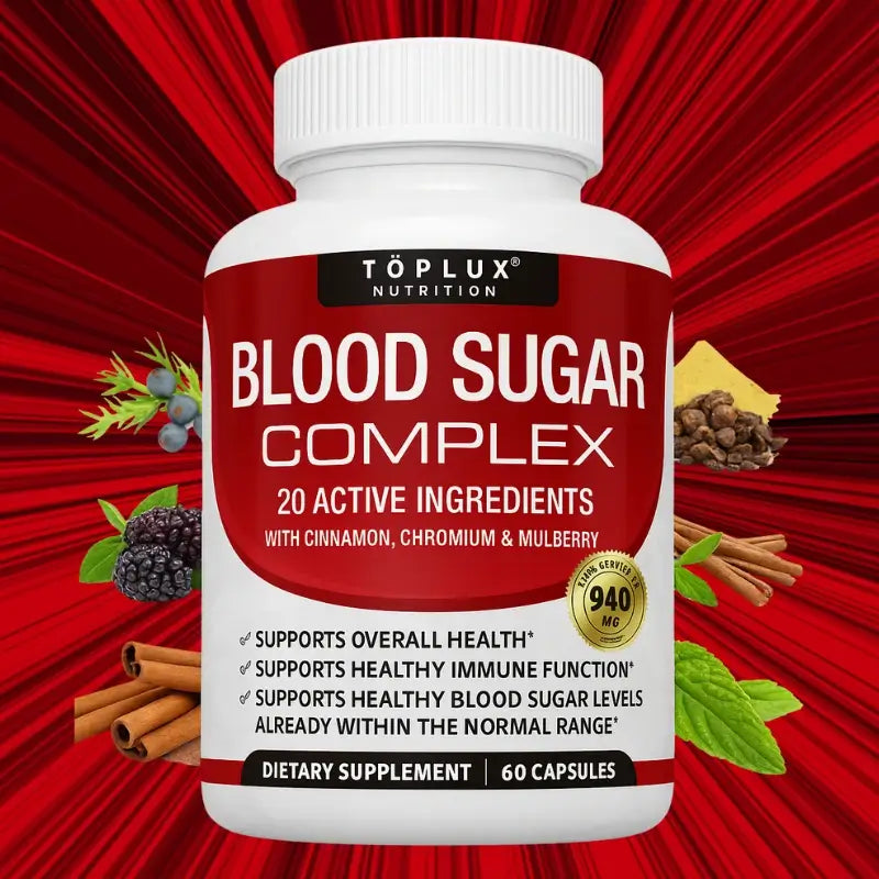 Oferta especial 2x1: Blood Sugar Complex™ 60 Cápsulas