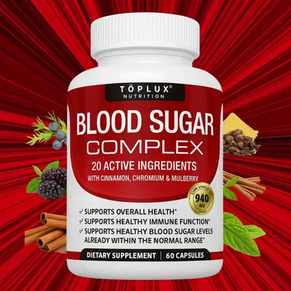 Oferta especial 2x1: Blood Sugar Complex™ 60 Cápsulas