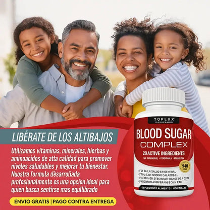 Oferta especial 2x1: Blood Sugar Complex™ 60 Cápsulas