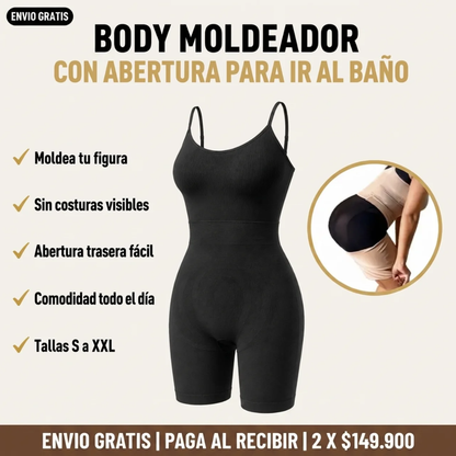 SheCurve | Body Moldeador con abertura