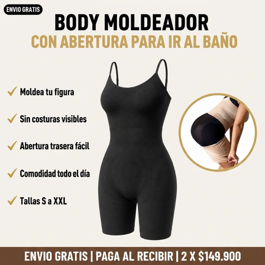SheCurve | Body Moldeador con abertura