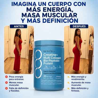 Oferta especial: Creatina Monohidratada Neocell Con Multi Colágeno