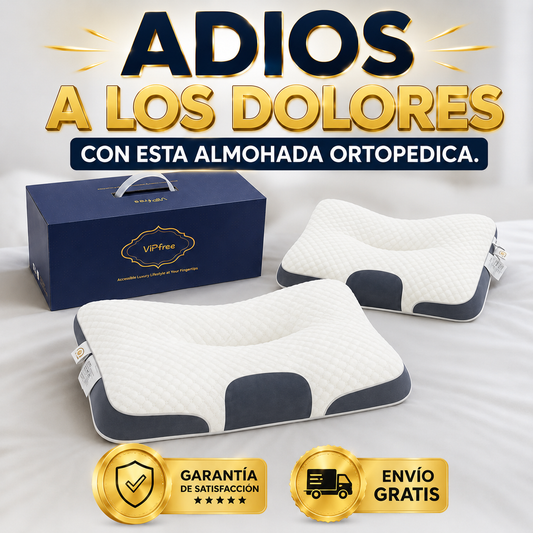 Almohada Viscoelástica Ergonómica Premium