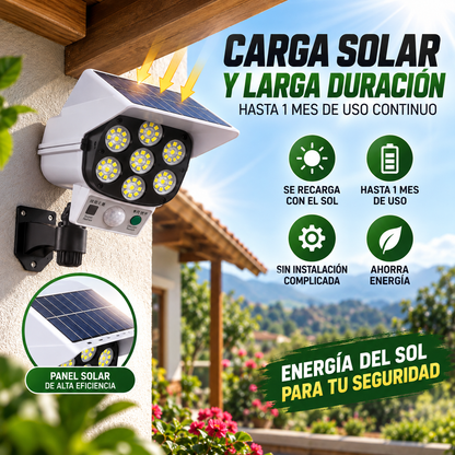 Cámara Lámpara Solar Recargable