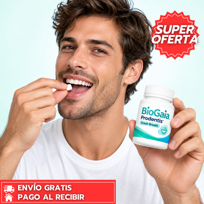 BioGaia: Pastillas Mentas para el mal aliento con probióticos