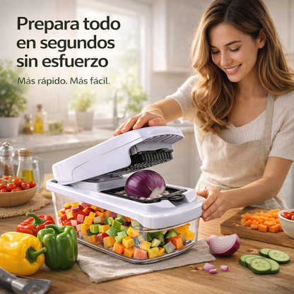 Cortador y Rallador Multifuncional de Cocina 15-1