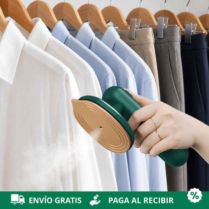Plancha a vapor portátil: tecnología 2 en 1