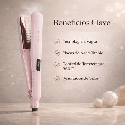 WAVYTALK™: Plancha Alisadora de Cabello