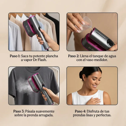 Dr Flash™ - Plancha a vapor portátil para cualquier prenda