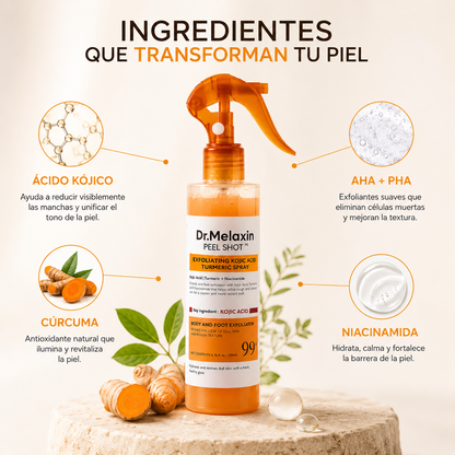 Dr Melaxin Spray™: Adiós a manchas y aclara tu piel en esas zonas oscuras