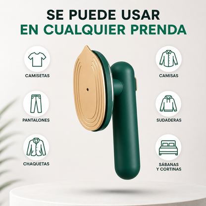 Plancha a vapor portátil: tecnología 2 en 1
