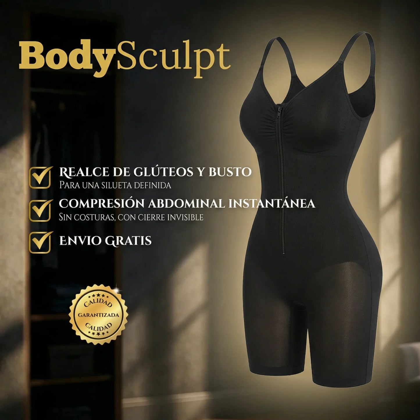 ShaperPro | Body Moldeador Sin Costuras