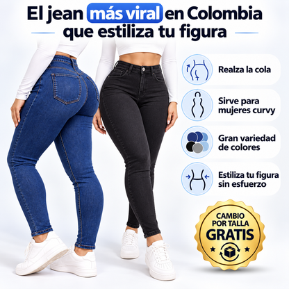 Black Friday: Jean Slim Levanta Cola 2026
