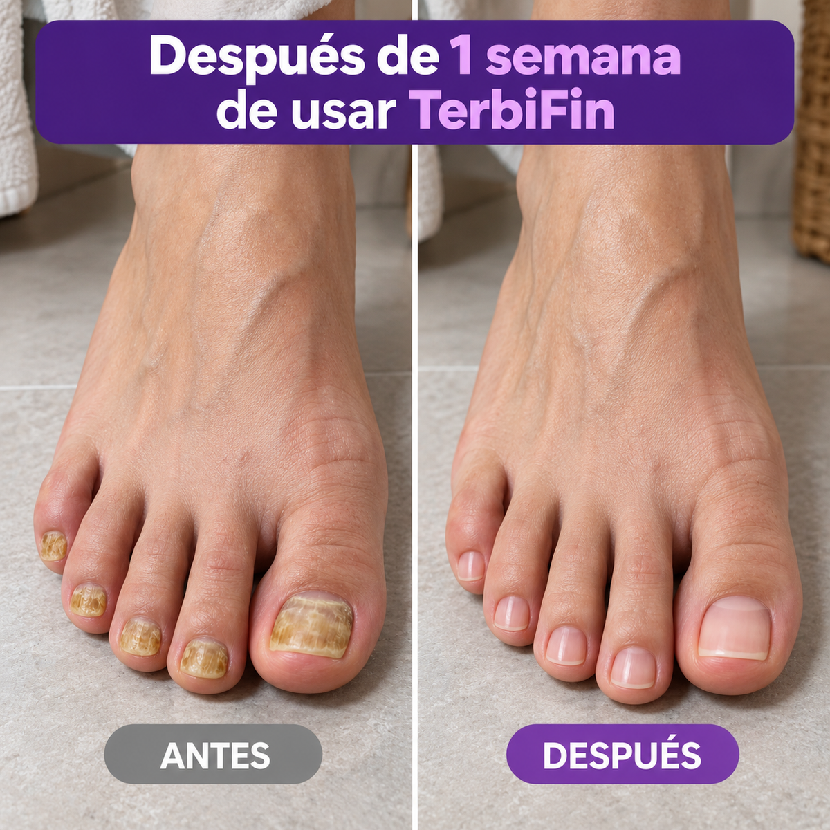 TerbiFin: Spray Natural para hongos en uñas y pies