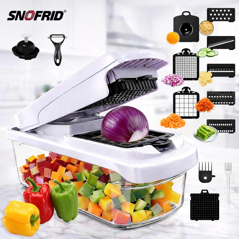 Cortador y Rallador Multifuncional de Cocina 15-1